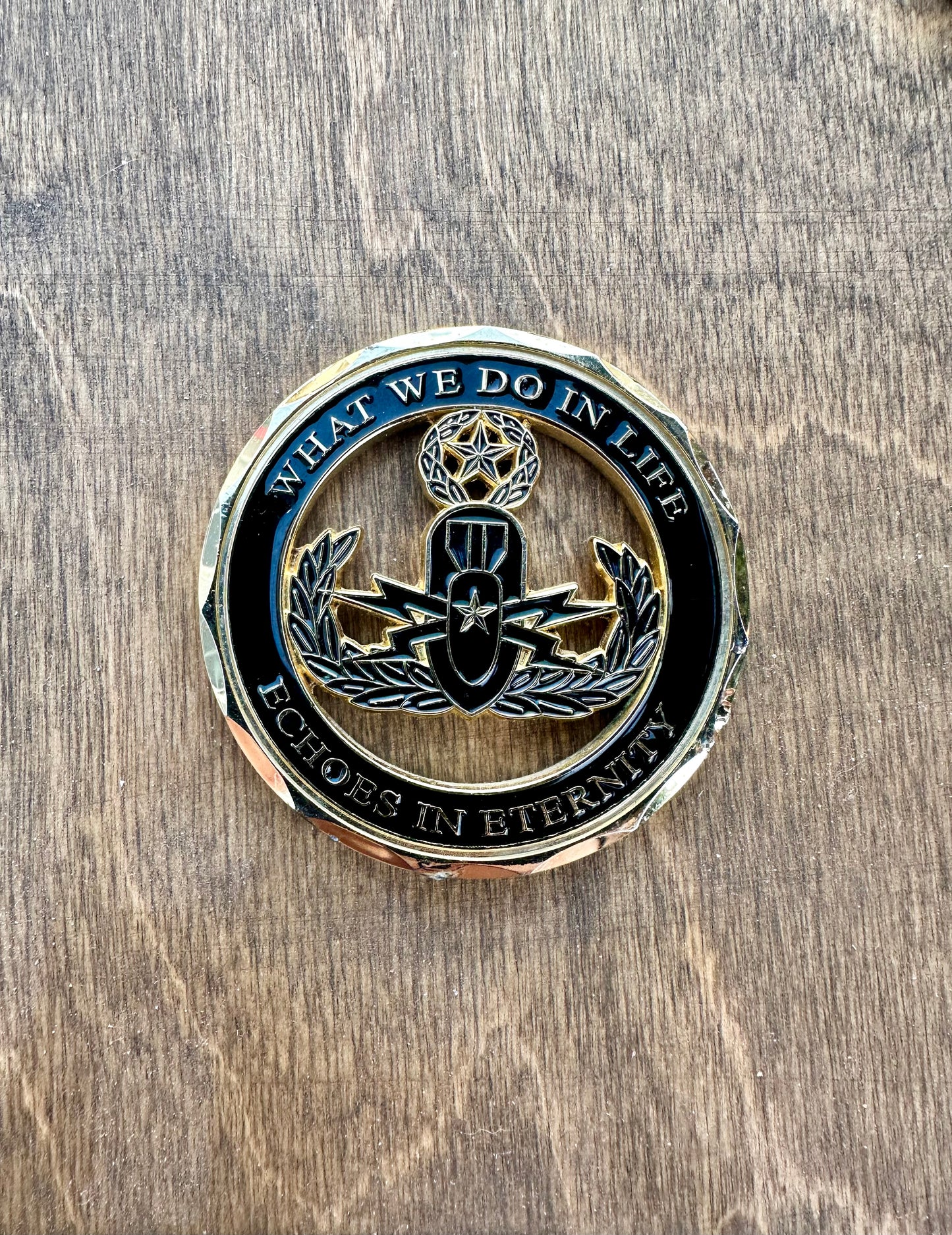 EO-MF-D Challenge Coin