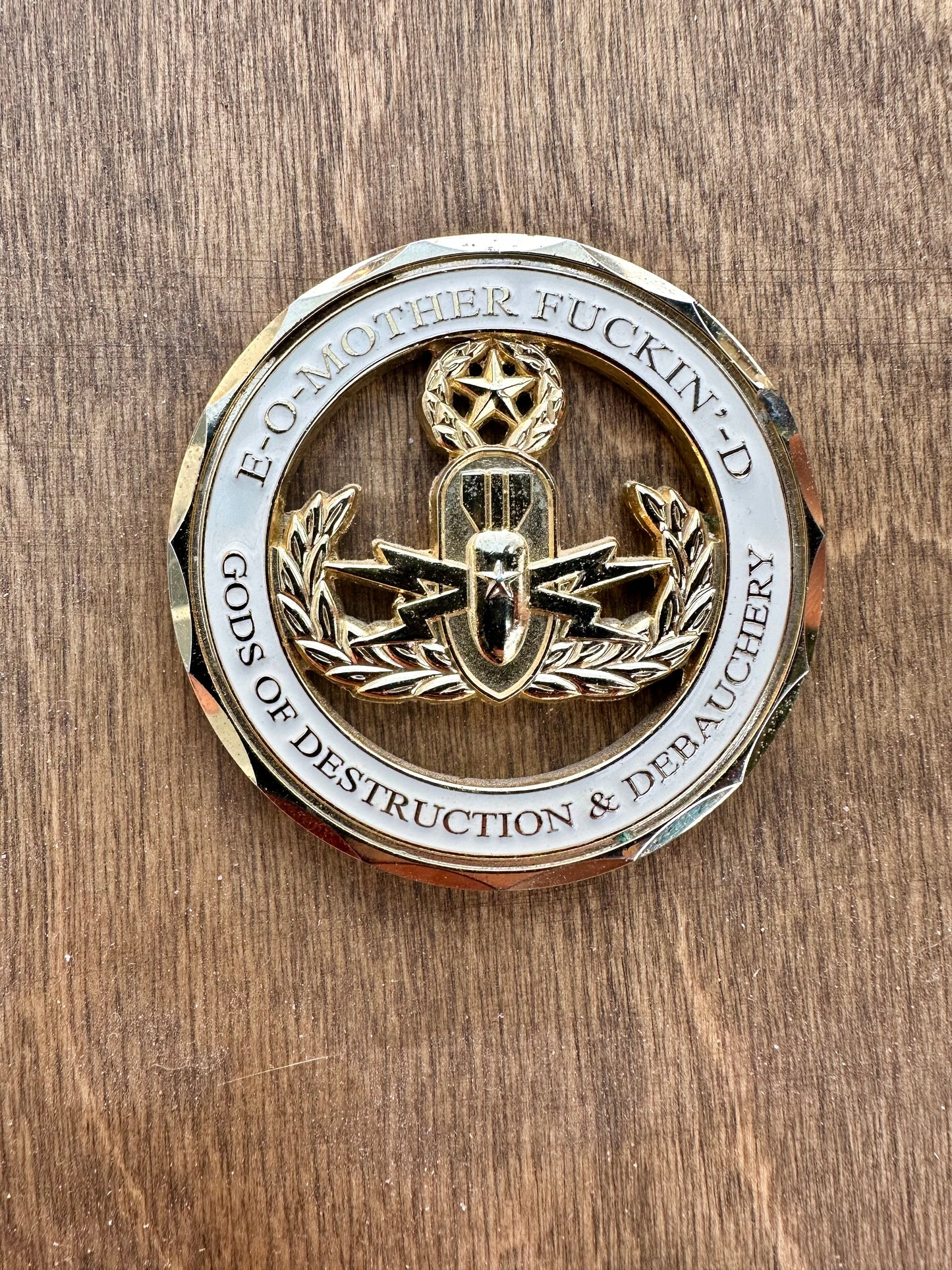 EO-MF-D Challenge Coin