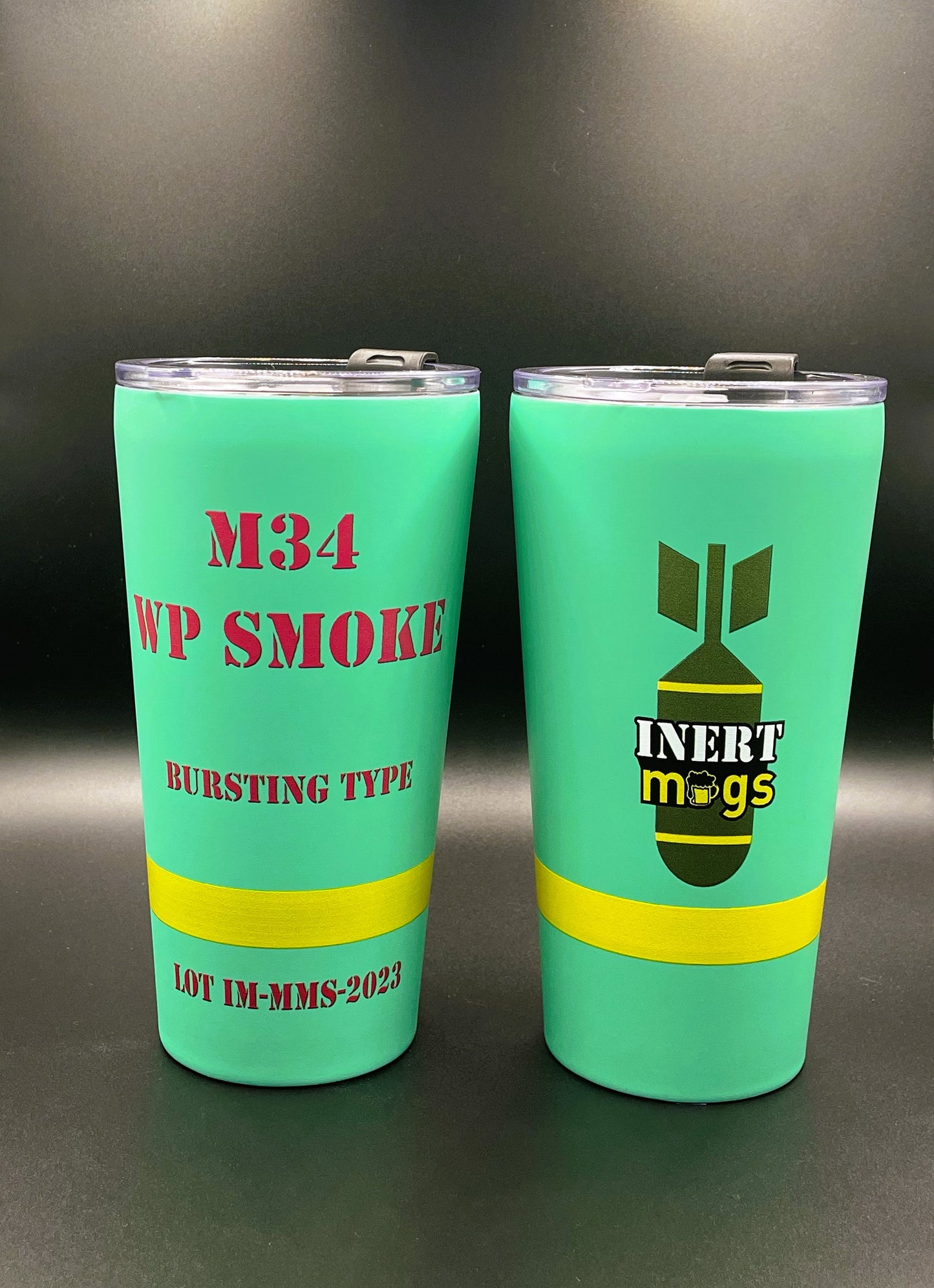 14oz WP Smoke Grenade Tumbler - Perfect for Hot or Cold Drinks